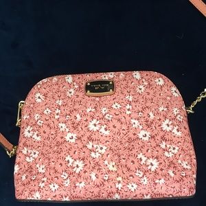 Michael Kors purse with unique floral pattern